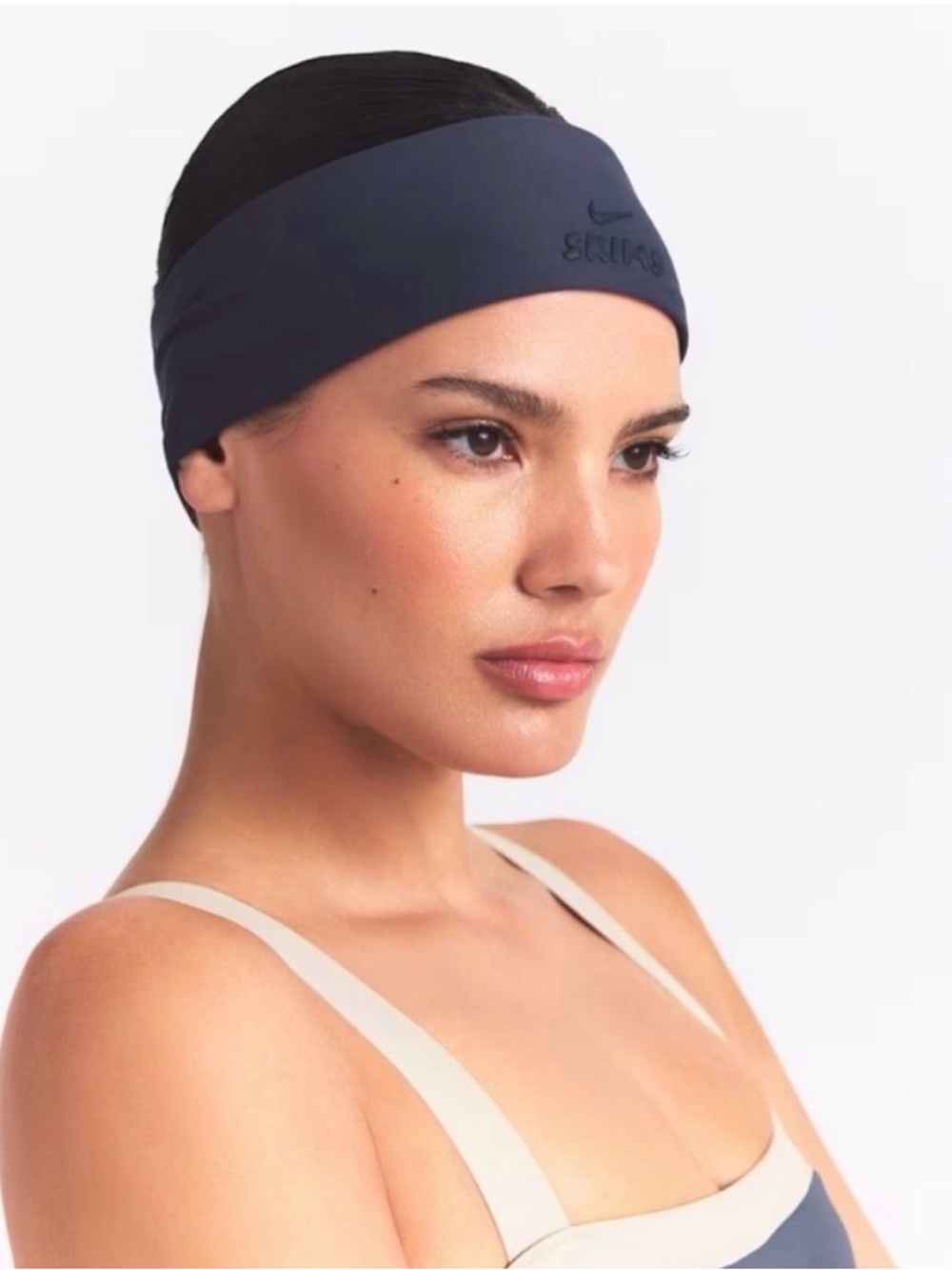 SKIMS x Nike Deep Royal Navy Blue Headband NWT